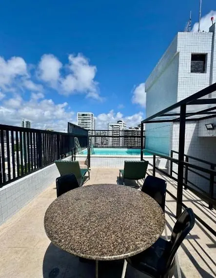 公寓 Beach Studio Boa Viagem 累西腓 巴西